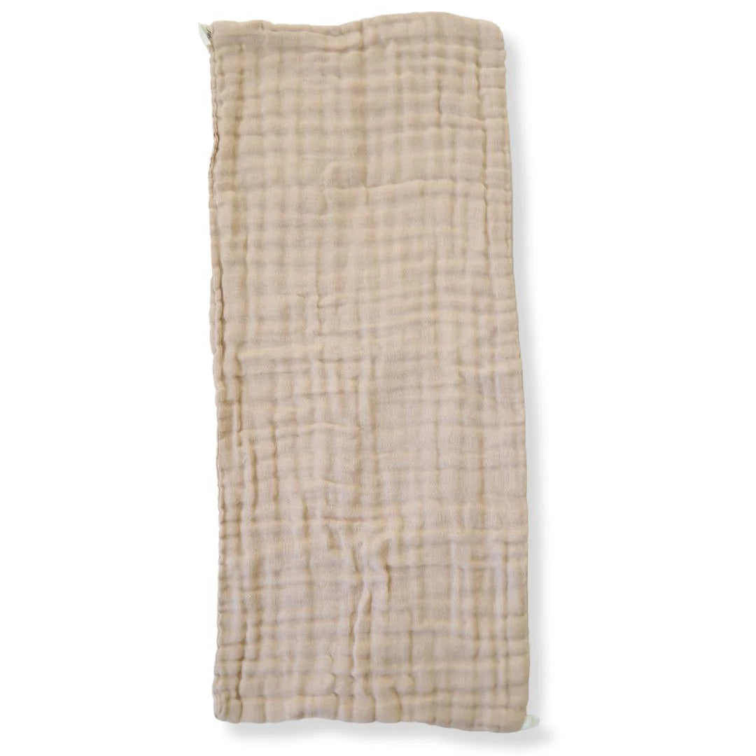 Fibre For Good Cotton Muslin Burp Cloth 2pk