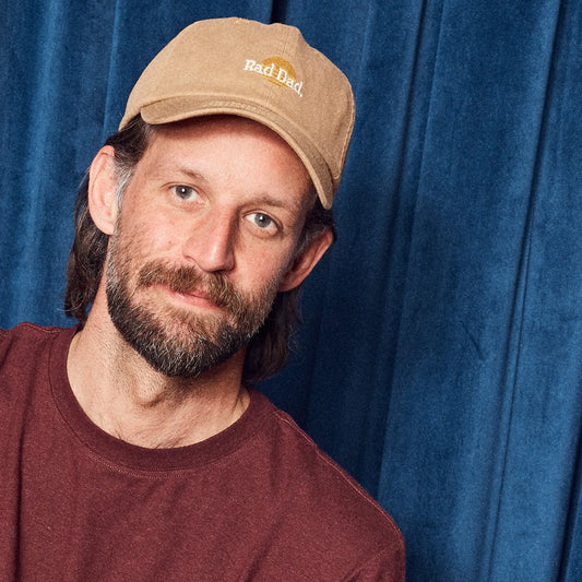 Banabae Adult Washed Baseball Cap - Rad Dad Desert Sand