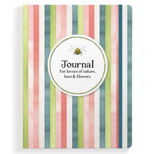 Affirmations Bee Journal - Stripes