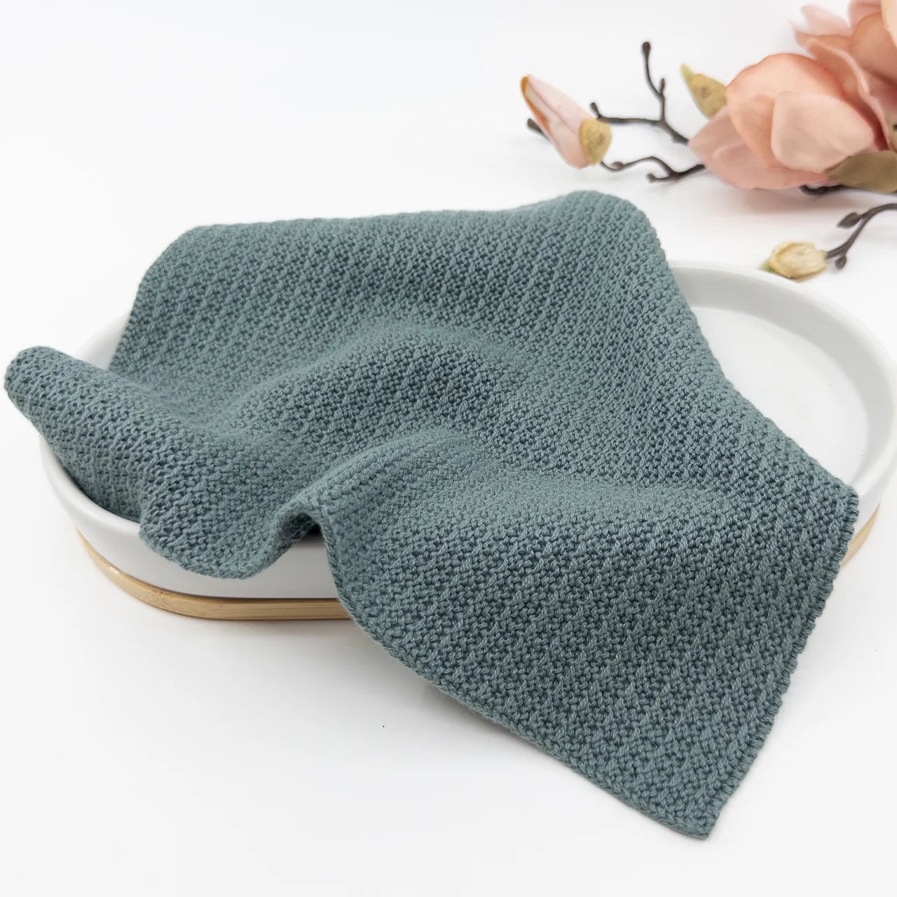 Ecovask Face Cloth 3pk Organic Cotton