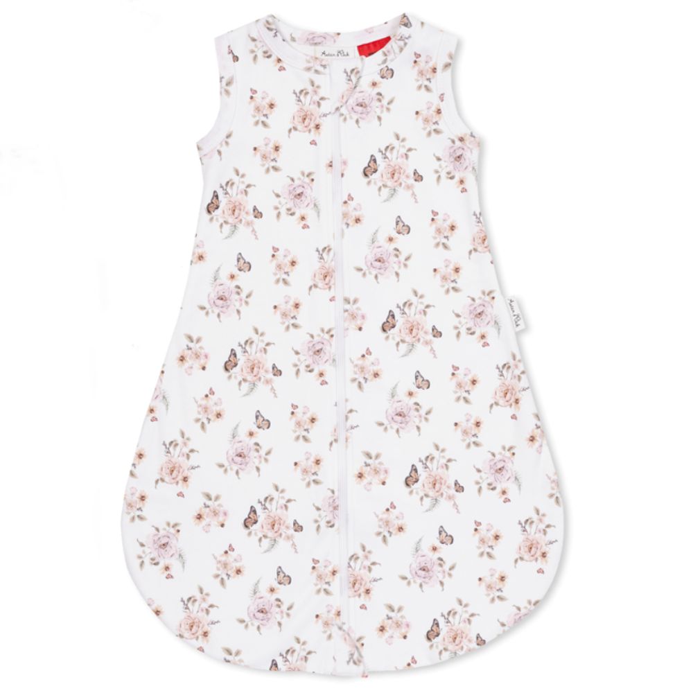 Aster & Oak 5 Piece Organic Cotton Gift Box Set - Butterfly Garden