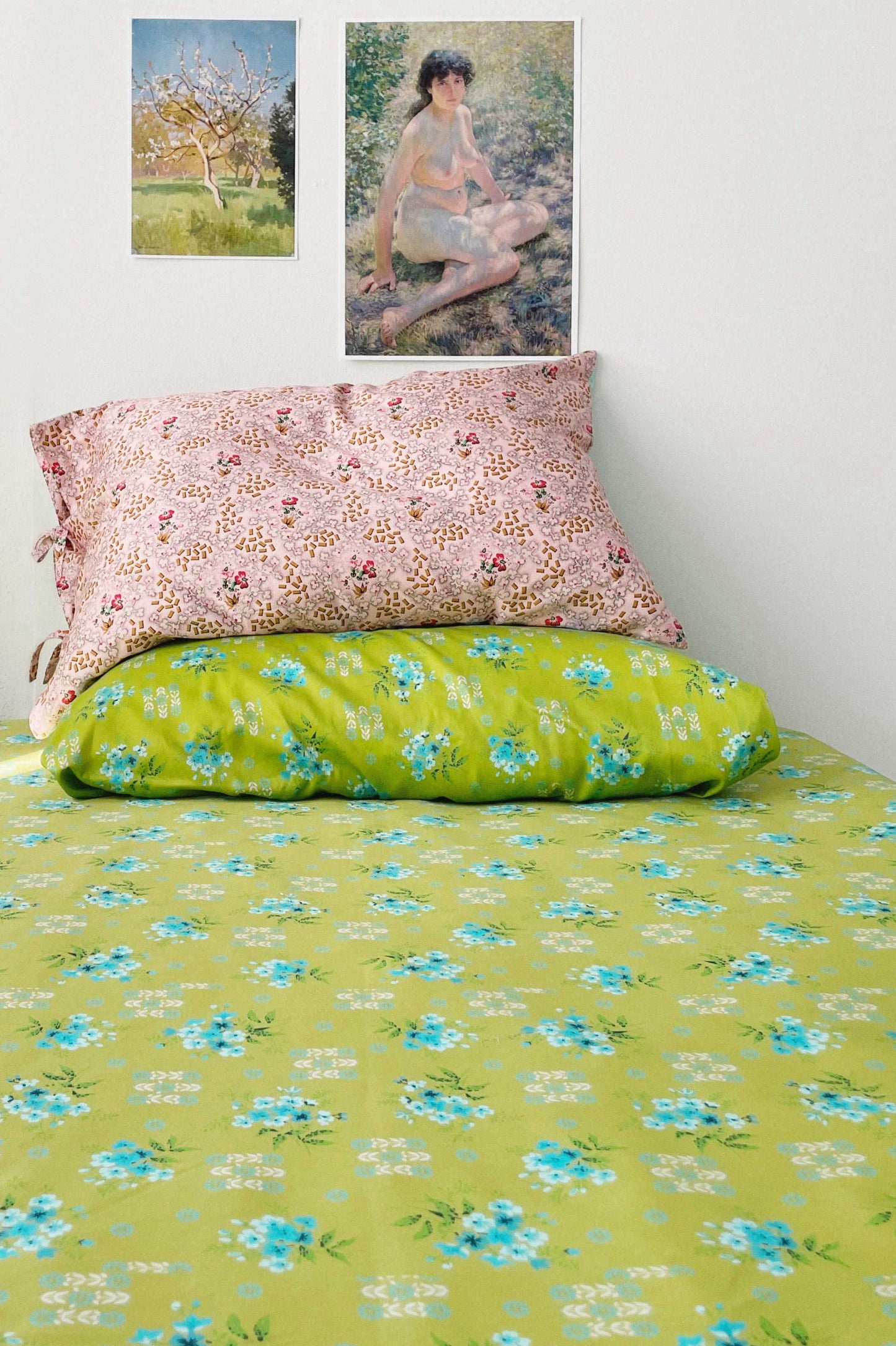 Lazybones Organic Cotton Pillowcase Set - Australian Birds