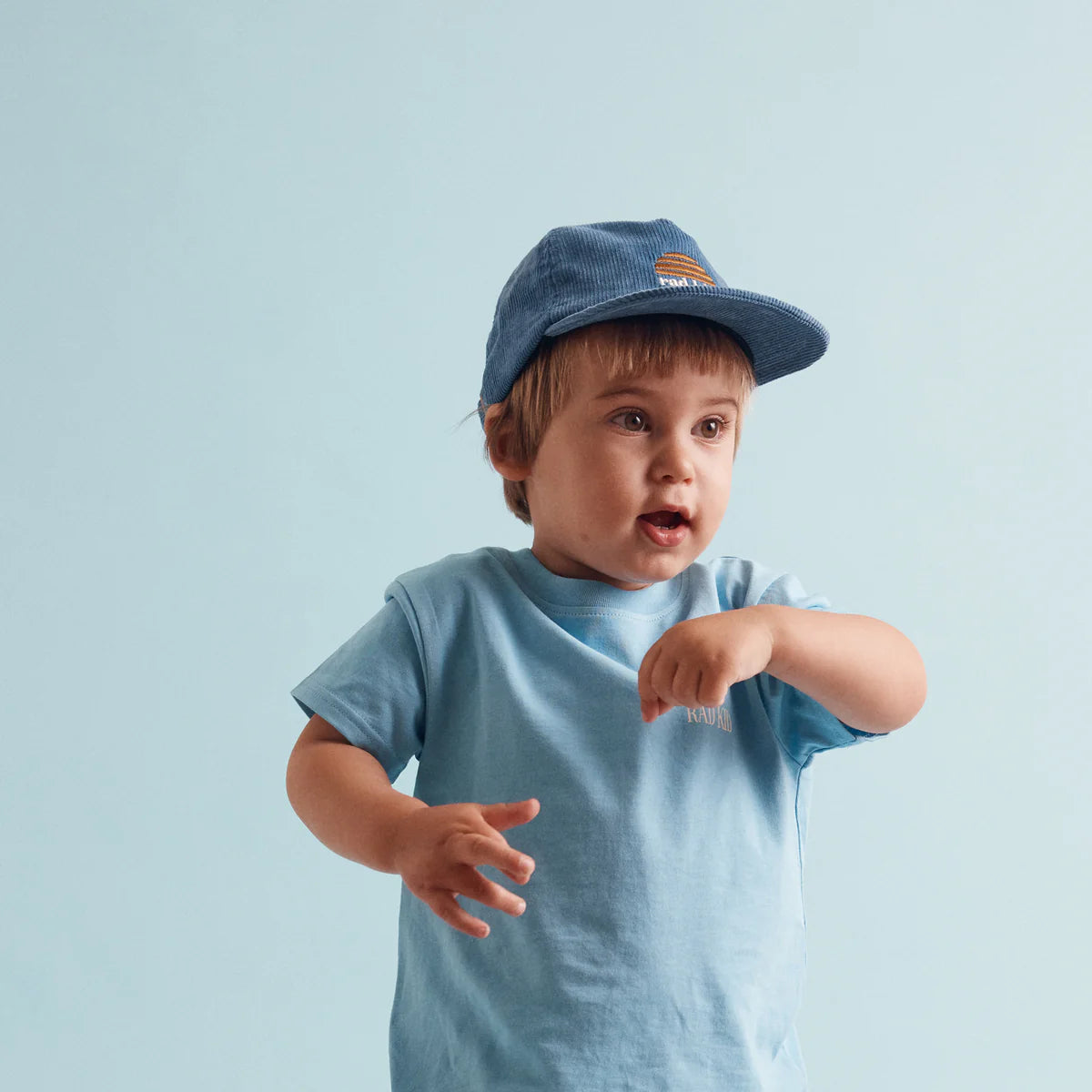 Banabae Kids Cord Cap - Rad Kid Denim Blue