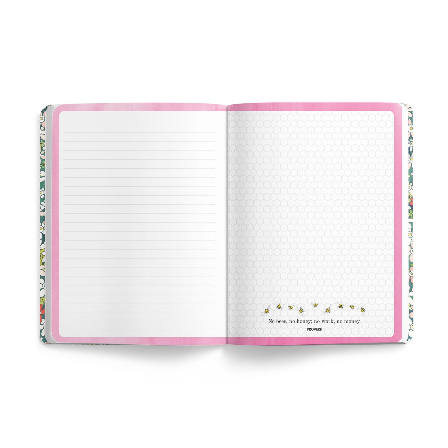 Affirmations Bee Journal - Stripes