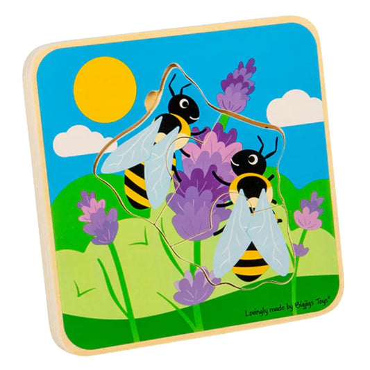 Bigjigs Toys Lifecycle Puzzle Honeybee