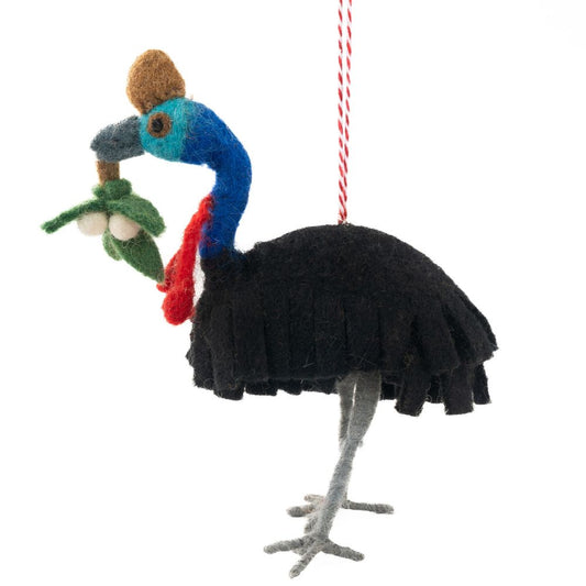 Christmas Decoration - Cassowary Clara