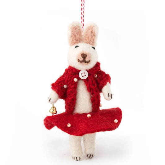 Christmas Decoration - Rabbit Rose