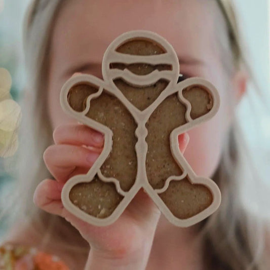Cookie Cutter / Play Dough Cutter - Gingerbread Man Christmas