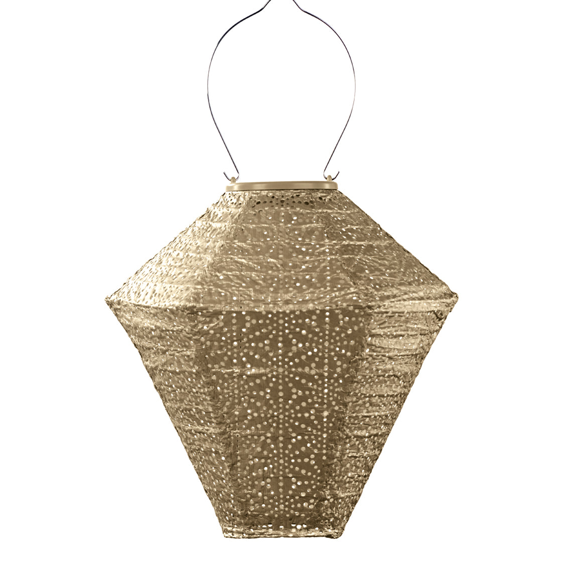 Lumiz Outdoor LED Solar Lantern - Diamond 28cm