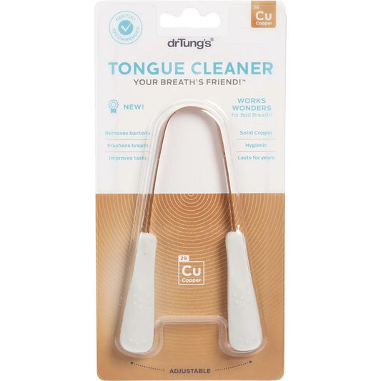 Dr Tung's Tongue Cleaner - Copper