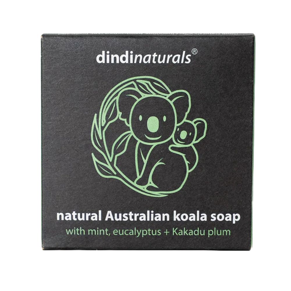 Dindi Naturals Boxed Soap Bar 70g - Koala with Mint, Eucalyptus and Kakadu Plum