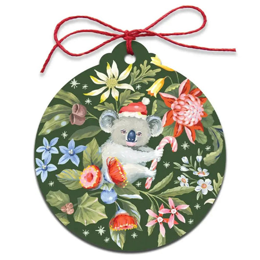 Earth Greetings Christmas Gift Tags Set of 8 - Christmas Koalas