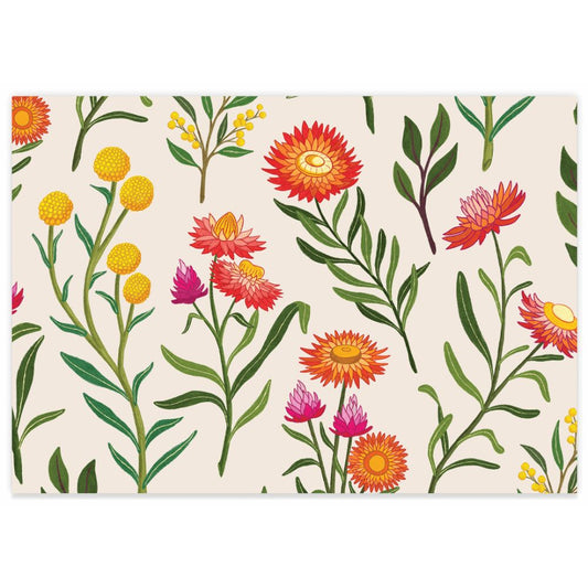 Earth Greetings Folded Wrapping Paper - Everlasting Love