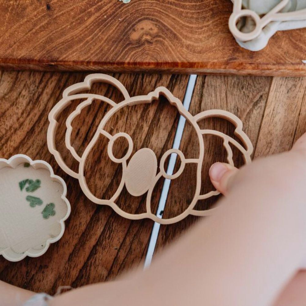 Cookie Cutter / Play Dough Cutter Set - Aussie Animal Faces (set of 5)