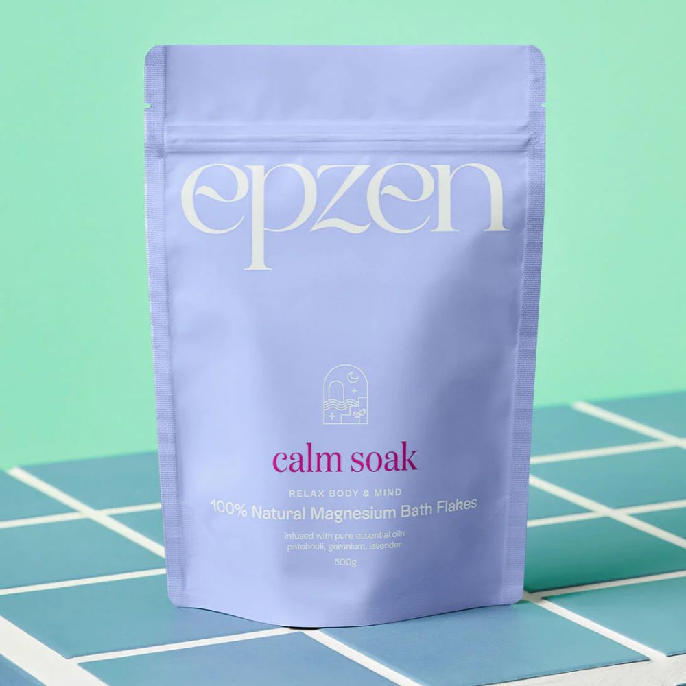Epzen Magnesium Bath Flakes Calm Soak 500g