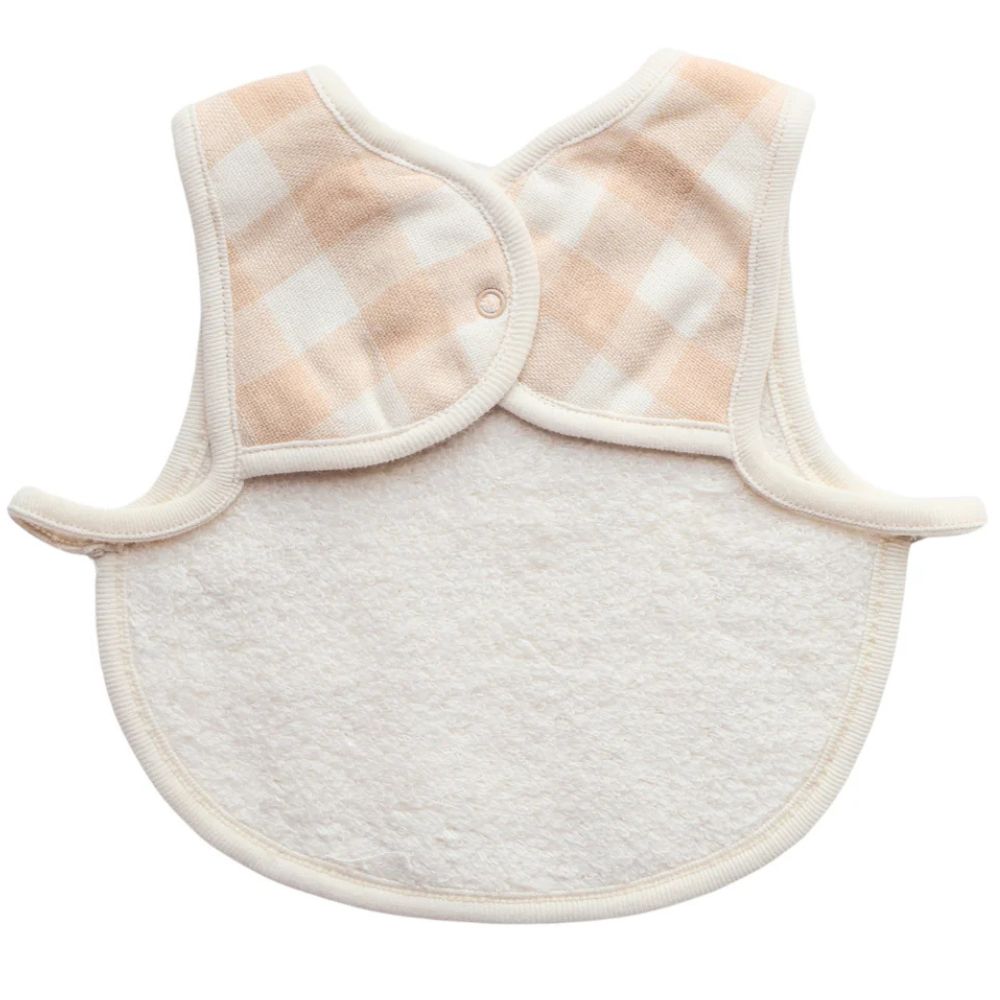 Fibre For Good Organic Cotton Fitted Bib 2 pack