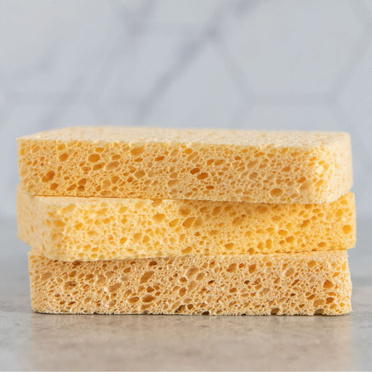 Green Essentials Cellulose Dish & Cleaning Sponge 3pk
