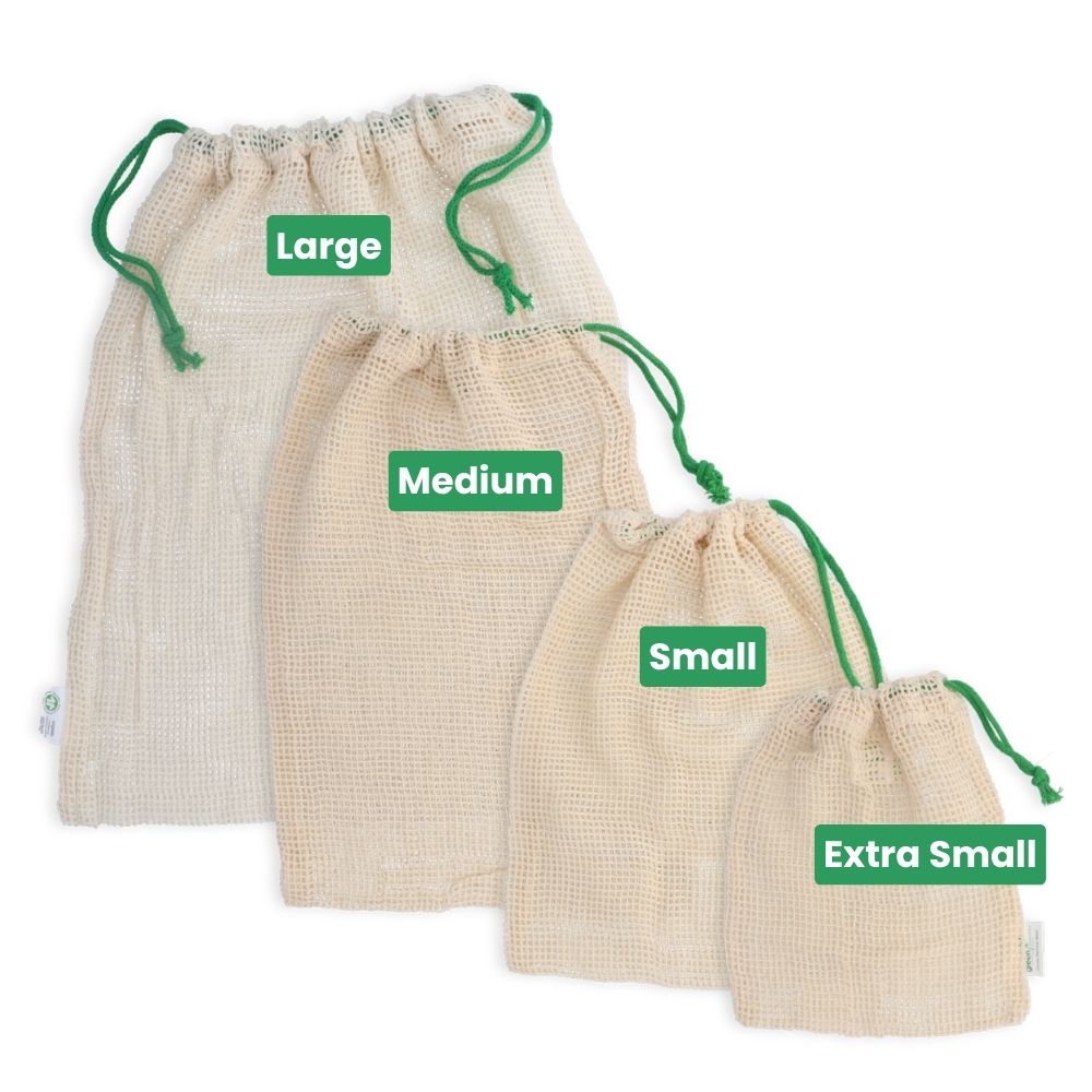 Green Essentials Certified Organic Mesh Produce Bag