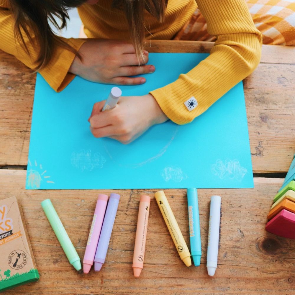 Honeysticks Crayons Thins/Jumbos - Pastel