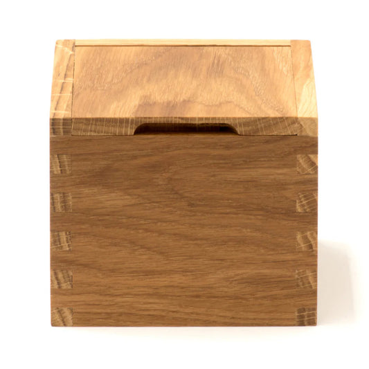 Sands Made Kitchen Salt Box Large - White Oak