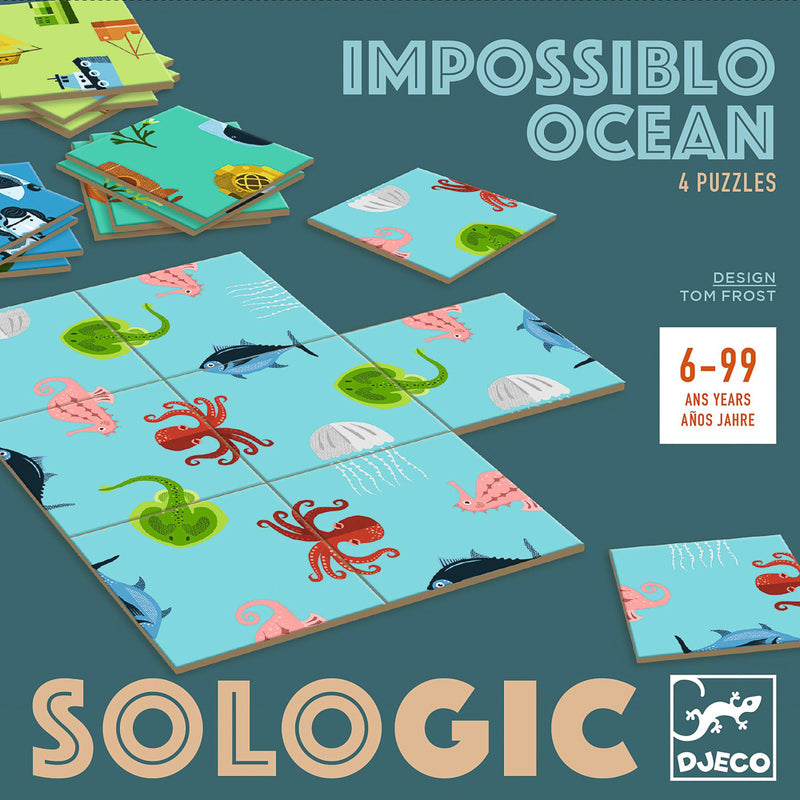 Djeco Impossible Ocean Sologic Puzzle