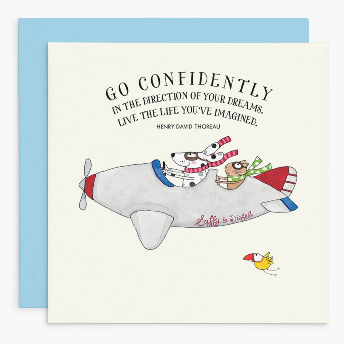 Twigseeds Blank Card - Go Confidently