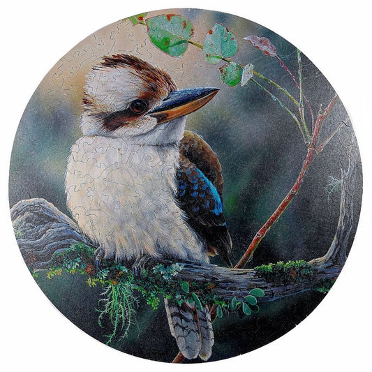 Twigg Puzzle Wooden Jigsaw Puzzle 202 Pieces - Kookaburra
