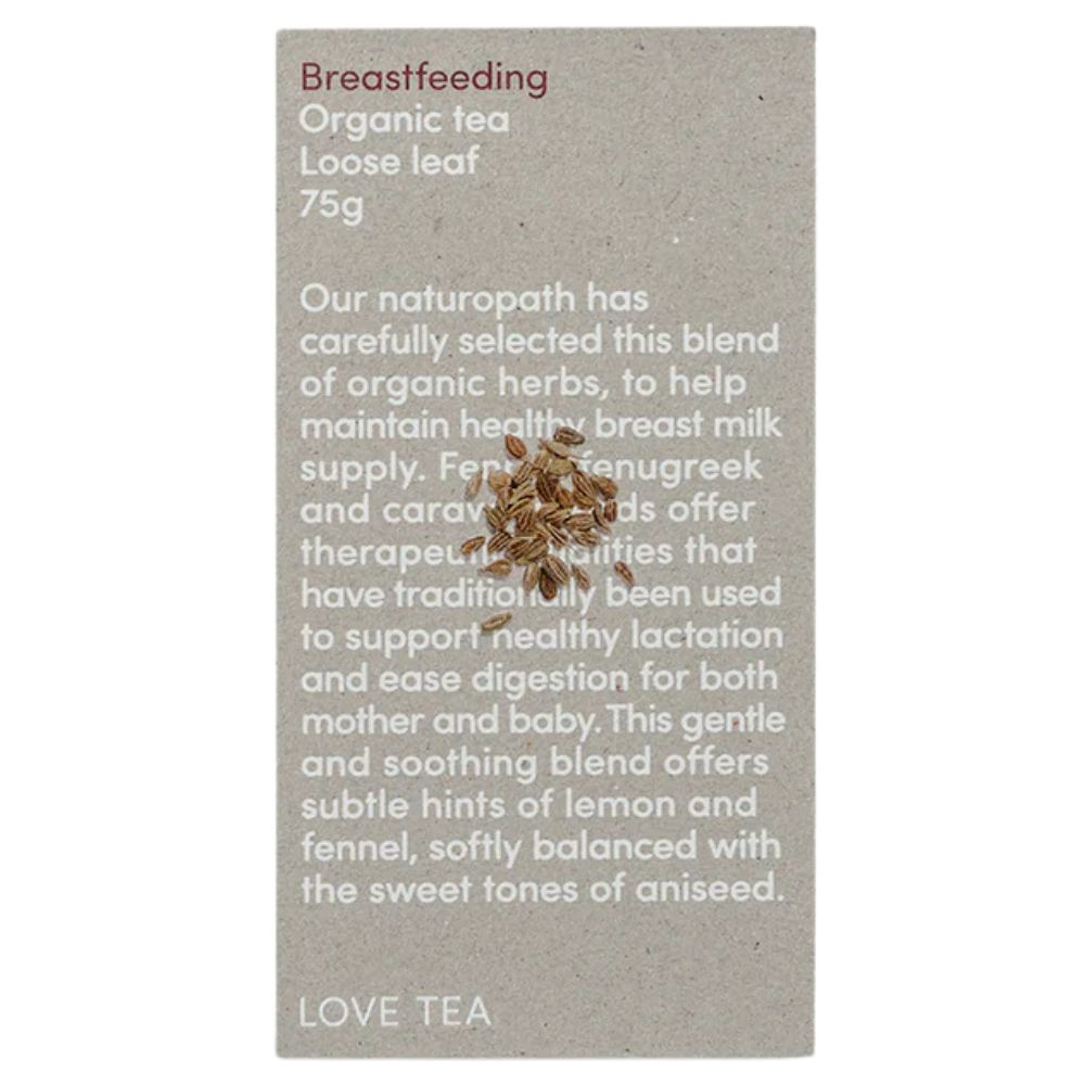 Love Tea Organic Loose Leaf Tea 75g - Breastfeeding