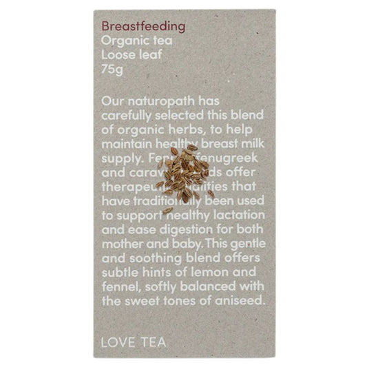Love Tea Organic Loose Leaf Tea 75g - Breastfeeding