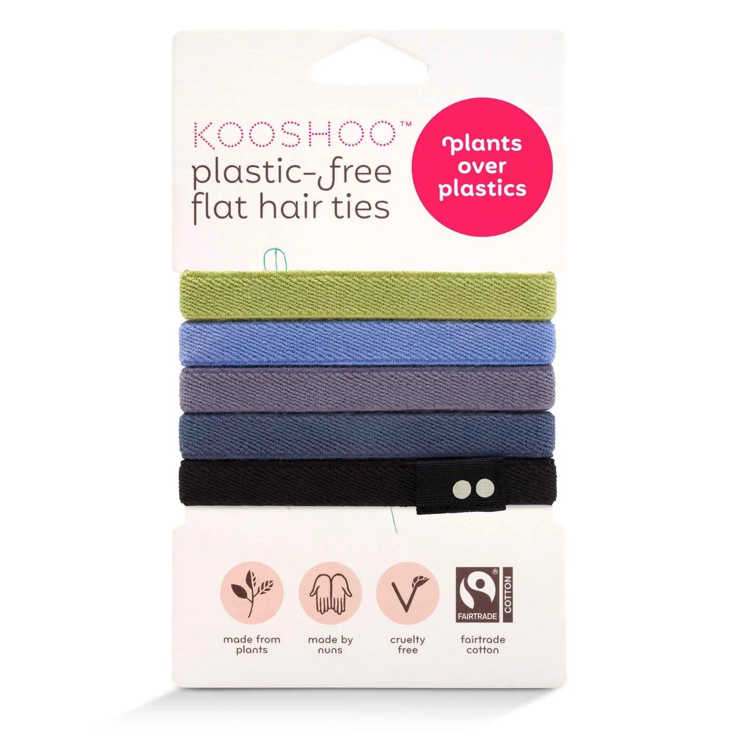 Kooshoo Cotton Organic Hair Ties