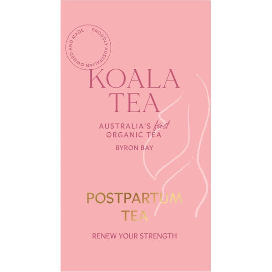 Koala Tea Pregnancy Blend - Organic Tea Bags Postpartum Tea (20 pack)