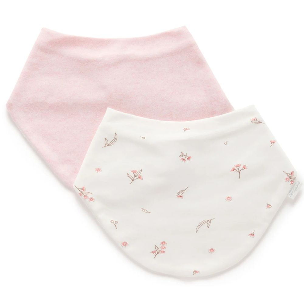 Purebaby 2 Pack Essential Dribble Bib