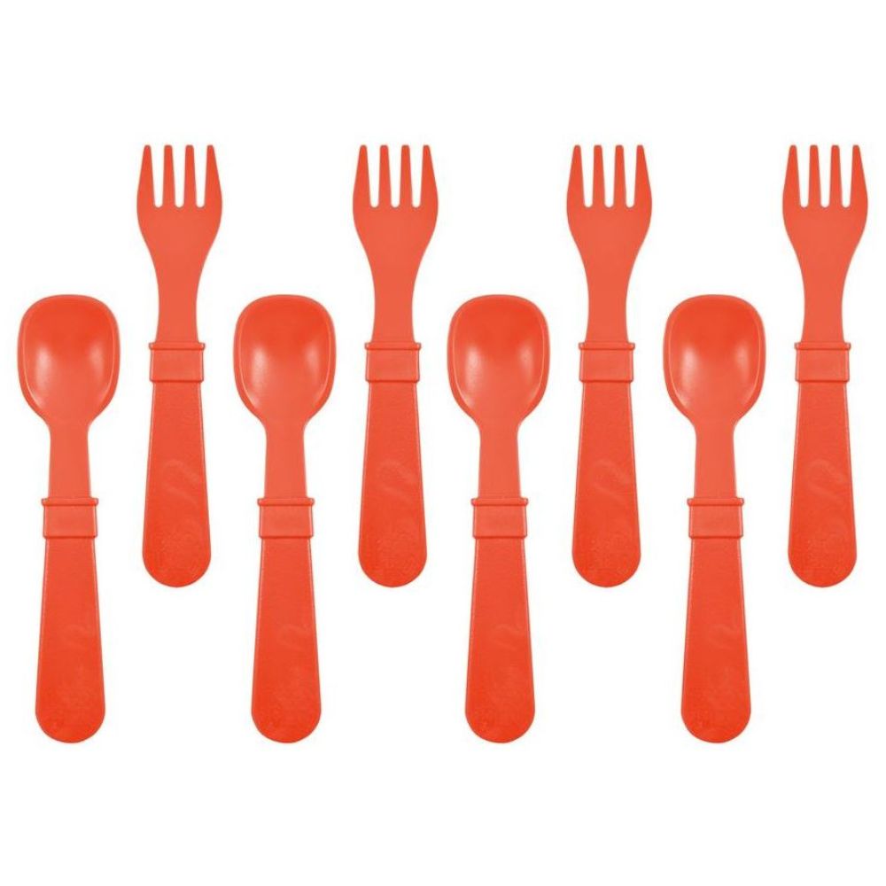 Re-play recycled Utensils red