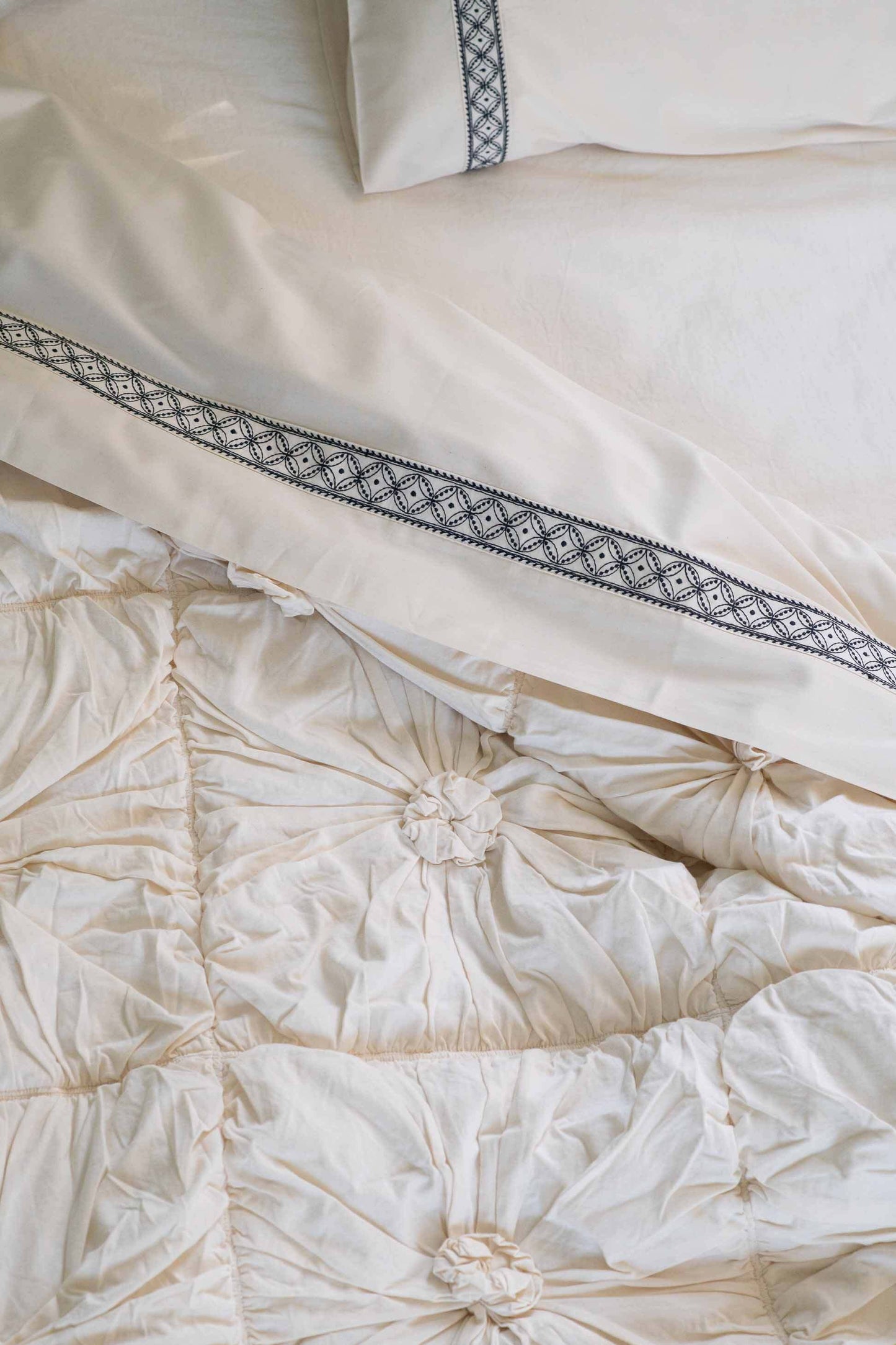 Lazybones Organic Cotton Sheet Set - La Belle