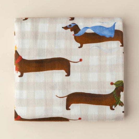 Snug as a Bub & Co. Organic Swaddle - Silly Sausage