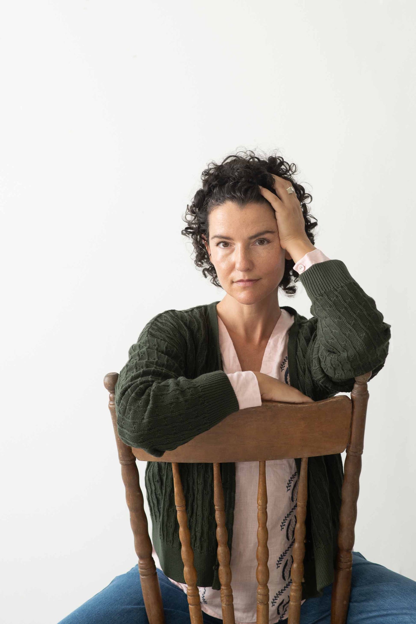 Lazybones Sunday Cardigan Moss