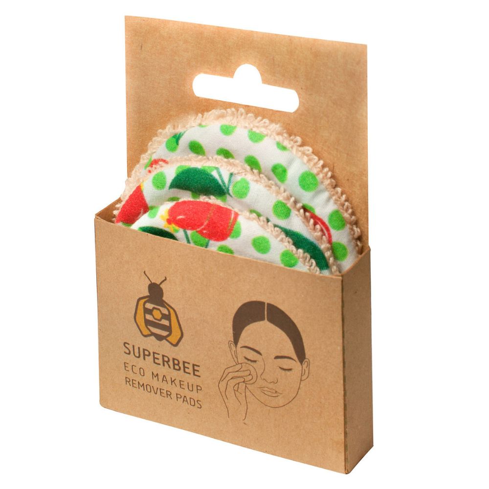 SuperBee Eco Reusable Makeup Remover Pads 3 Pack