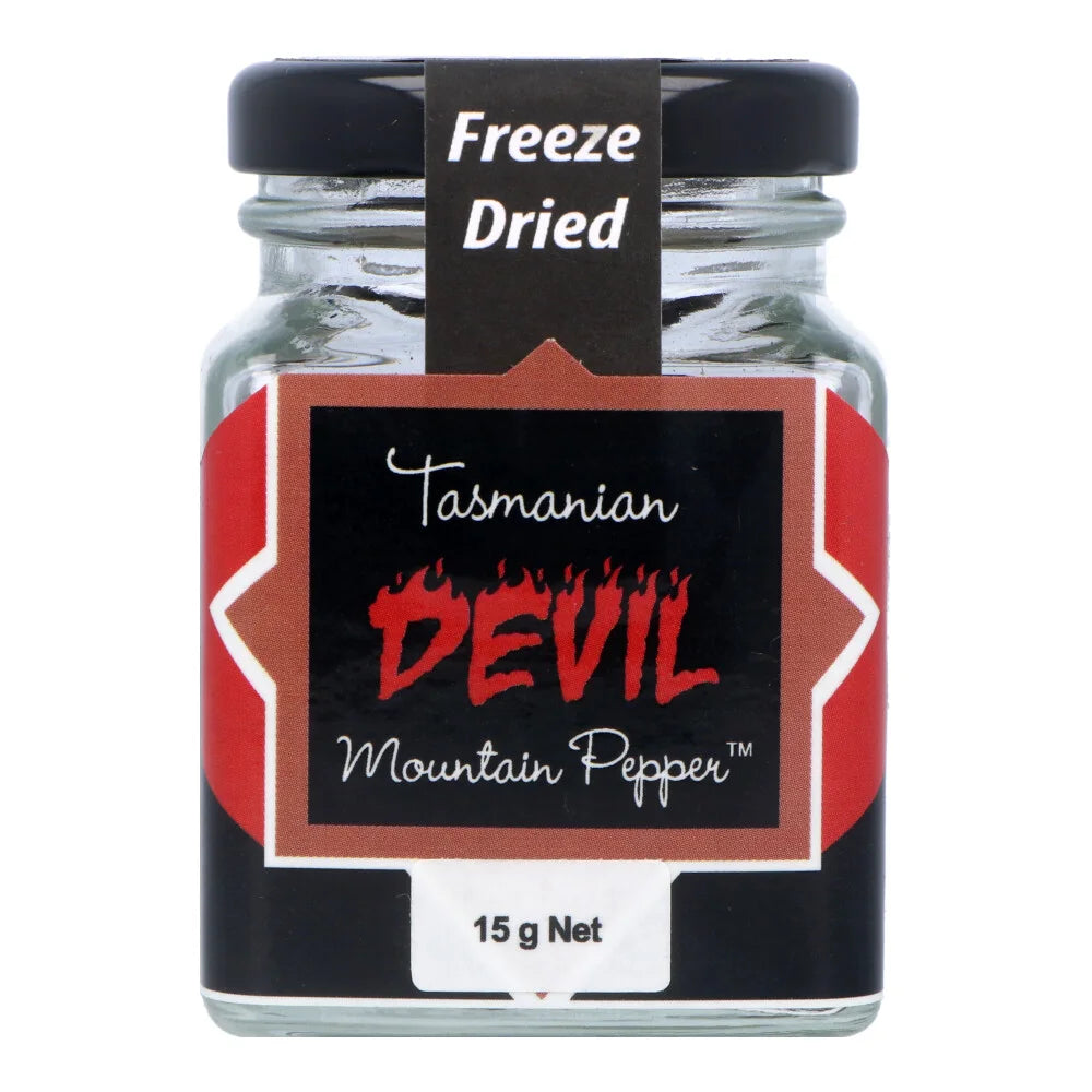 Tasmanian Devil Freeze Dried Mountain Pepperberries 15g