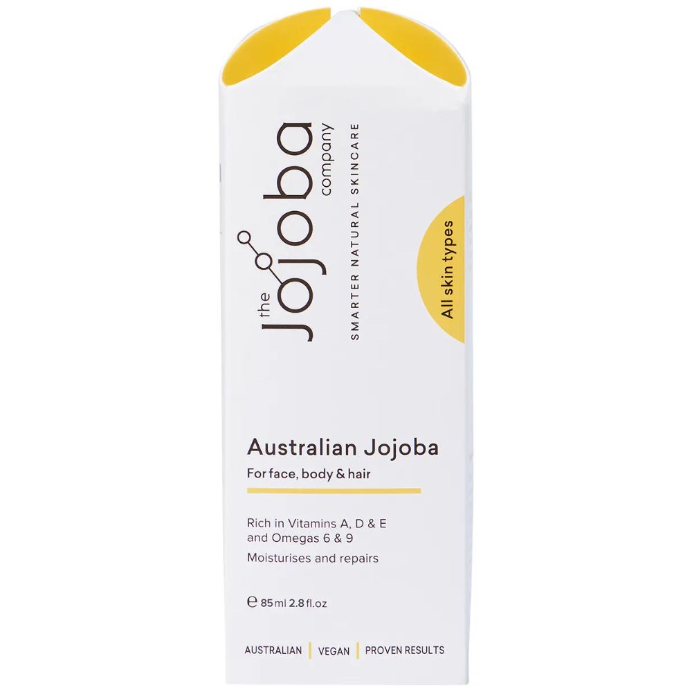 The Jojoba Company Australian Jojoba Oil in Glass 85ml