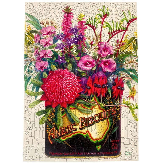 Twigg Puzzle Wooden Jigsaw Puzzle 245 Piece - Anzac Biscuits