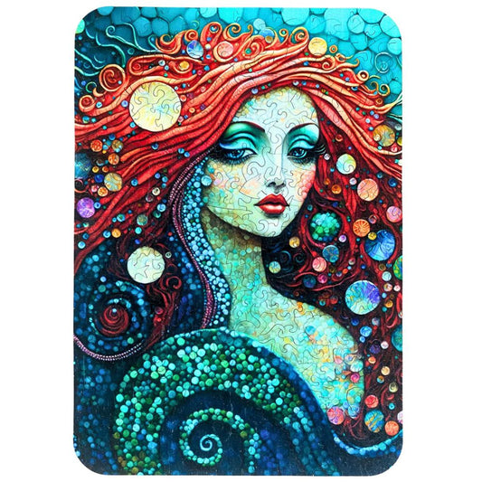 Twigg Puzzle Wooden Jigsaw Puzzle 318 Pieces - Mesmerising Mermaid