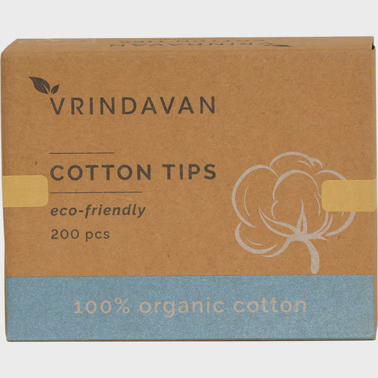 Vrindavan Organic Cotton Buds 200pcs