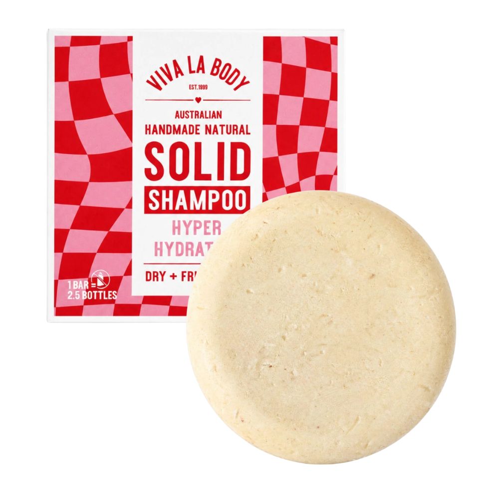 Viva La Body Shampoo Bar - Hyper Hydrating (Dry & Fizzy Hair) 80g