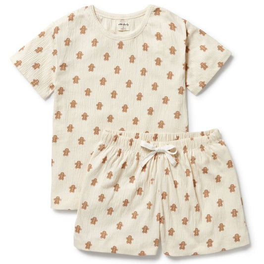 Wilson & Frenchy Organic Crinkle Women's Pyjamas - Spice & Nice