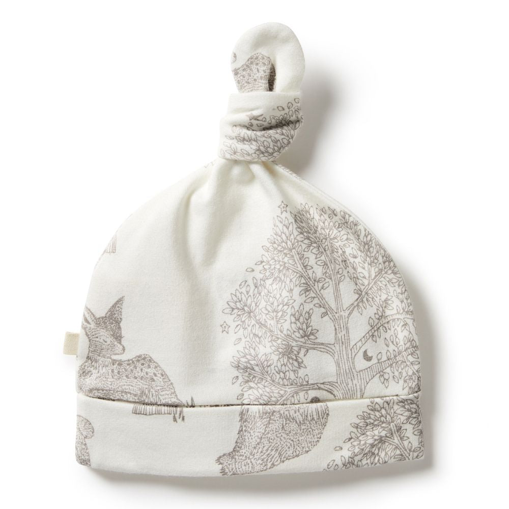 Wilson & Frenchy Organic Knot Hat - Welcome to the World