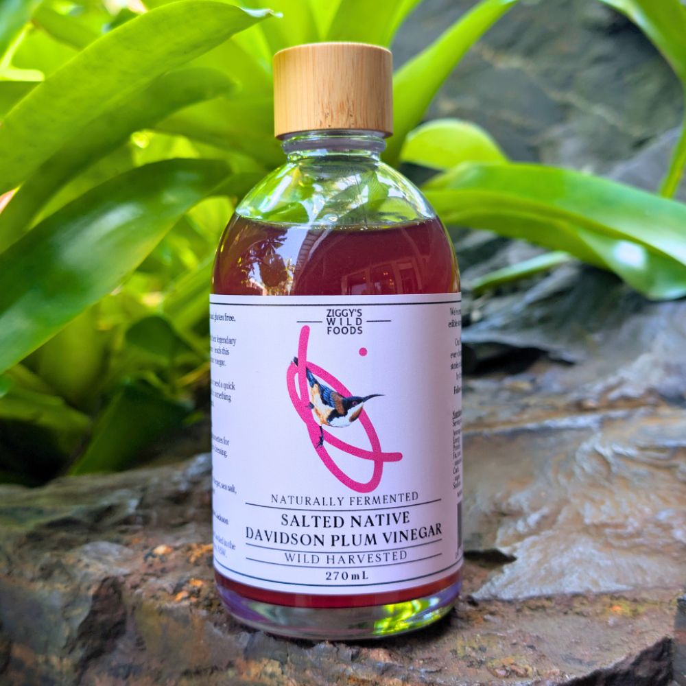 Ziggy's Wild Foods Salted Native Davidson Plum Vinegar 270ml