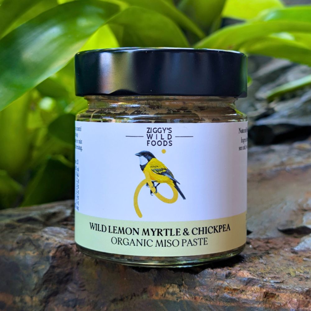 Ziggy's Wild Foods Wild Lemon Myrtle & Chickpea Miso 200g