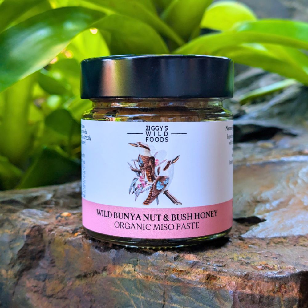 Ziggy's Wild Foods Wild Bunya Nut & Honey Miso 200g