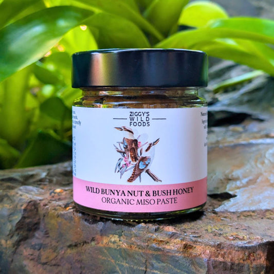 Ziggy's Wild Foods Wild Bunya Nut & Honey Miso 200g
