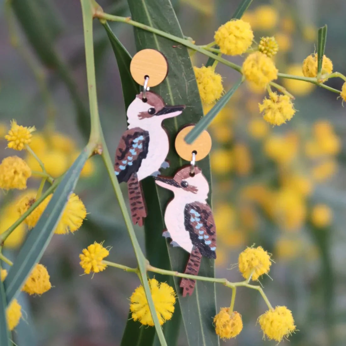 Pixie Nut & Co. Kookaburra Earrings